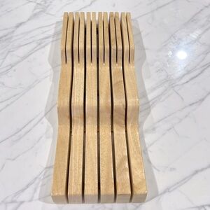 Knife block wood